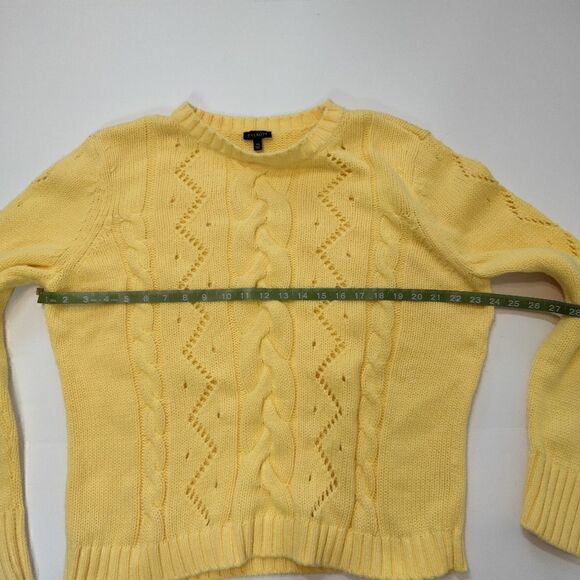 Talbots Plus Size Yellow Sweater - Picture 5 of 6